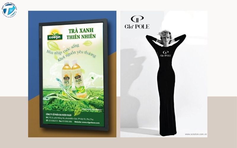 Poster quảng cáo thương hiệu